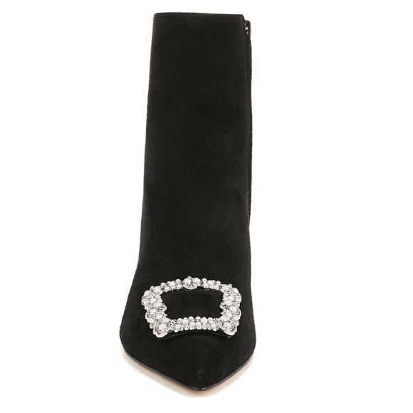 Sam Edelman Stunning Ulissa Luster Imitation Pearl Pointed Toe Bootie Size 5.5 - Picture 6 of 15